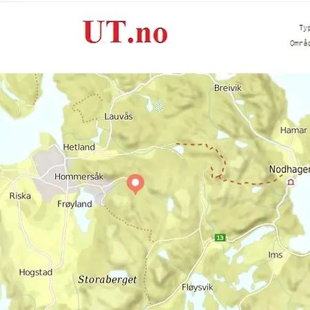 Maudlandshytta Serene Scenic Near Stavanger *